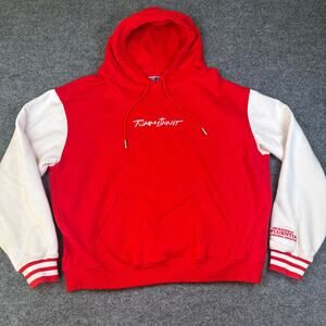 TommyInnit Limited Edition Pogchamp Red/White Hoodie Sz M Medium Excellent